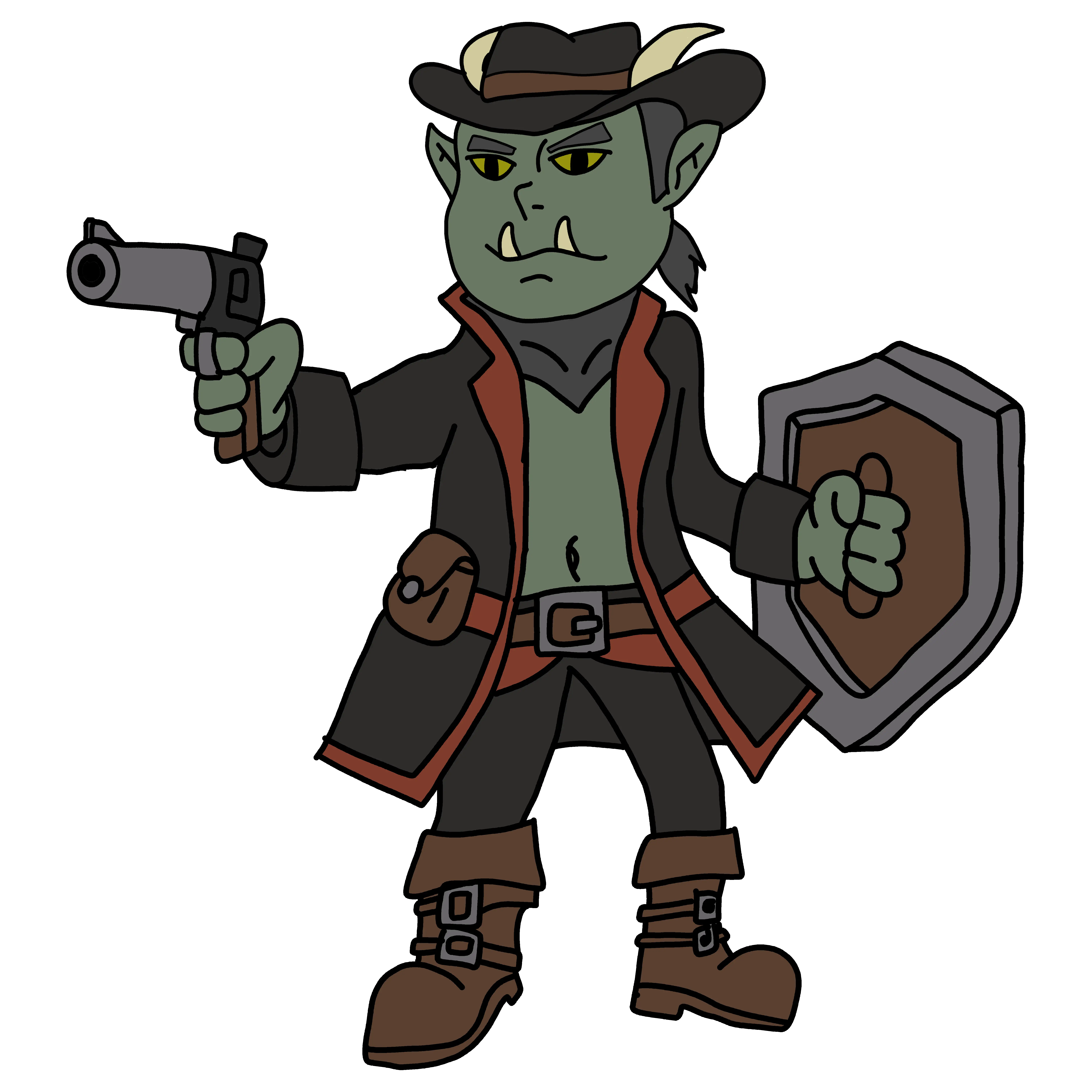 Flat colours for Dayus Blanchard